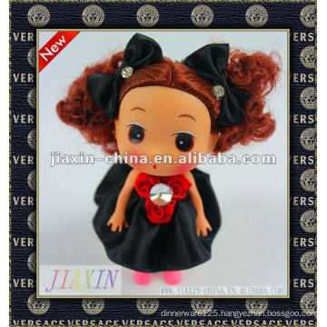 2013 new style plastic mini doll,vinyl small doll